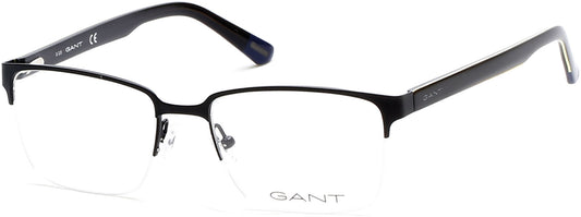 Gant GA3111 Square Eyeglasses 002-002 - Matte Black