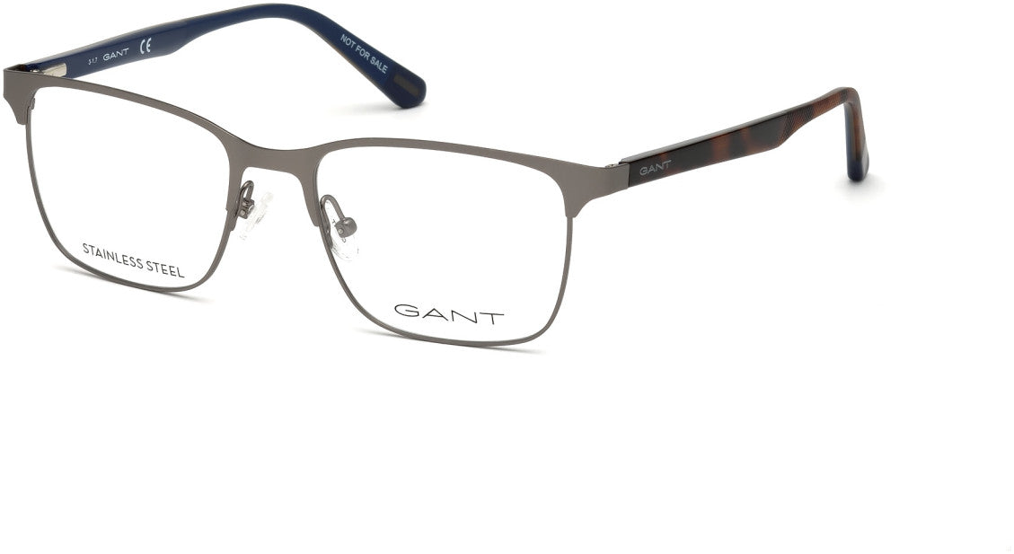 Gant GA3159 Square Eyeglasses 009-009 - Matte Gunmetal