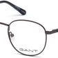 Gant GA3171 Round Eyeglasses 009-009 - Matte Gunmetal