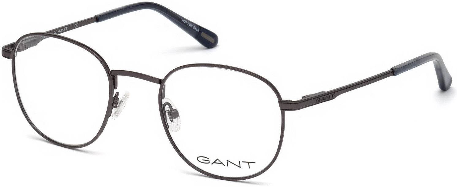 Gant GA3171 Round Eyeglasses 009-009 - Matte Gunmetal