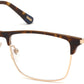 Gant GA3191 Rectangular Eyeglasses 052-052 - Dark Havana