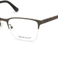 Gant GA3202 Rectangular Eyeglasses 009-009 - Matte Gunmetal
