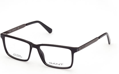 Gant GA3216 Rectangular Eyeglasses 001-001 - Shiny Black