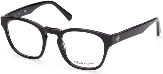 Gant GA3219 Square Eyeglasses 001-001 - Shiny Black