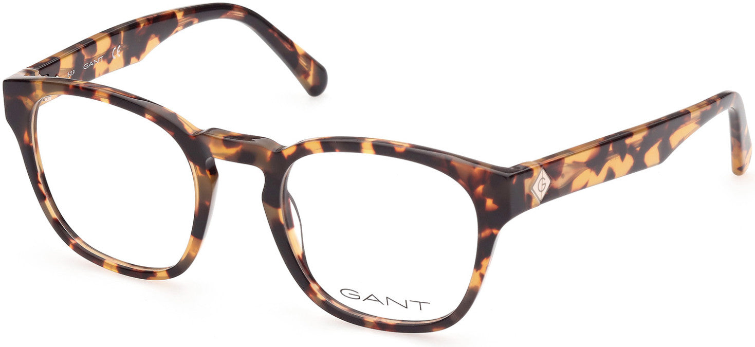 Gant GA3219 Square Eyeglasses 053-053 - Blonde Havana