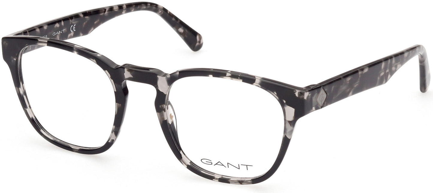 Gant GA3219 Square Eyeglasses 055-055 - Coloured Havana