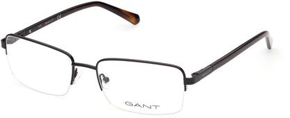 Gant GA3220 Rectangular Eyeglasses 002-002 - Matte Black