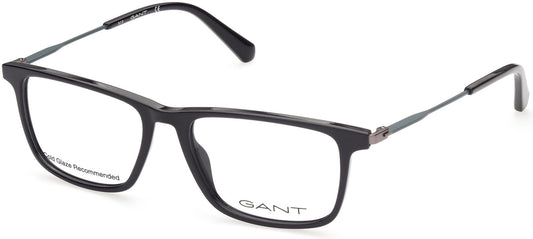 Gant GA3236 Rectangular Eyeglasses 001-001 - Shiny Black