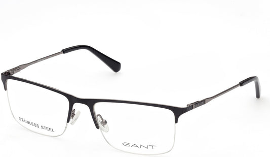 Gant GA3243 Browline Eyeglasses 002-002 - Matte Black