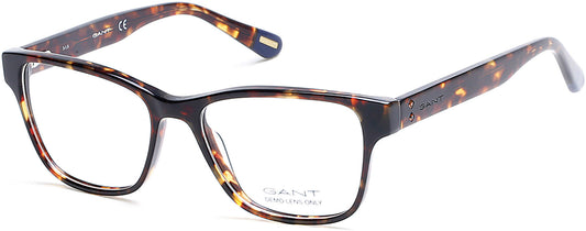 Gant GA4065 Square Eyeglasses 052-052 - Dark Havana