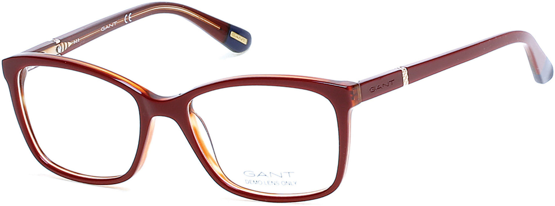 Gant GA4070 Geometric Eyeglasses 069-001 - Shiny Black