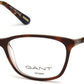 Gant GA4082 Rectangular Eyeglasses 056-056 - Havana