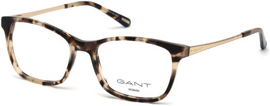 Gant GA4083 Rectangular Eyeglasses 055-055 - Coloured Havana