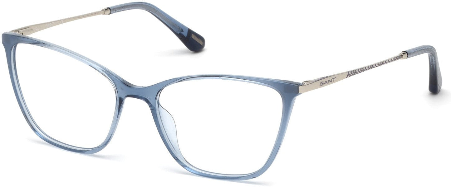 Gant GA4089 Rectangular Eyeglasses 090-090 - Shiny Blue