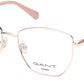 Gant GA4111 Geometric Eyeglasses 028-028 - Shiny Rose Gold