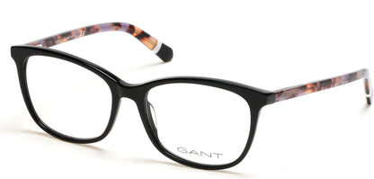 Gant GA4117 Square Eyeglasses 001-001 - Shiny Black