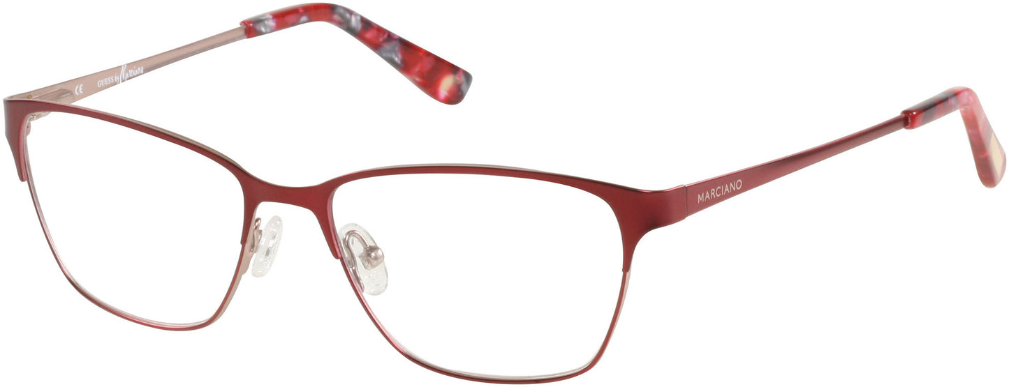 Guess By Marciano GM0238 Eyeglasses F61-F61 - Bordeaux