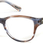 Guess By Marciano GM0244 Cat Eyeglasses E50-E50 - Brown / Blue