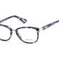Guess By Marciano GM0286 Rectangular Eyeglasses 092-092 - Blue