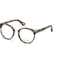 Guess By Marciano GM0303 Round Eyeglasses 053-053 - Blonde Havana