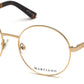 Guess By Marciano GM0323 Round Eyeglasses 032-032 - Pale Gold