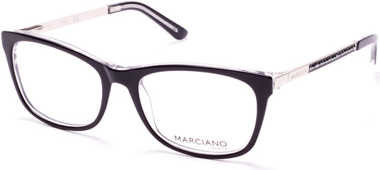 Guess By Marciano GM0324 Geometric Eyeglasses 005-005 - Black