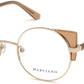 Guess By Marciano GM0332 Round Eyeglasses 032-032 - Pale Gold