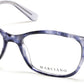 Guess By Marciano GM0340 Geometric Eyeglasses 055-055 - Coloured Havana