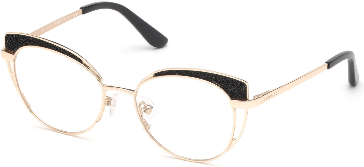 Guess By Marciano GM0343 Cat Eyeglasses Free Shipping Lensntrends