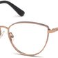 Guess By Marciano GM0345 Cat Eyeglasses 028-028 - Shiny Rose Gold
