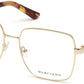 Guess By Marciano GM0359 Square Eyeglasses 032-032 - Pale Gold