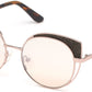 Guess By Marciano GM0796 Cat Sunglasses 28Z-28Z - Shiny Rose Gold / Gradient Lenses