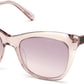 Guess By Marciano GM0805 Square Sunglasses 72Z-72Z - Shiny Pink / Gradient Or Mirror Violet