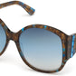 Guess By Marciano GM0809-S Butterfly Sunglasses 92W-92W - Blue / Gradient Blue