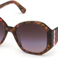 Guess By Marciano GM0810-S Geometric Sunglasses 74Z-74Z - Pink  / Gradient Or Mirror Violet