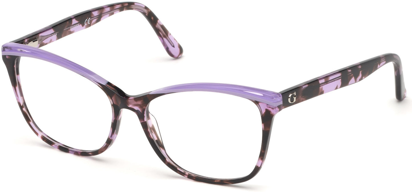 Guess GU2723 Geometric Eyeglasses 083-083 - Violet