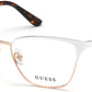 Guess GU2795 Square Eyeglasses 021-021 - White
