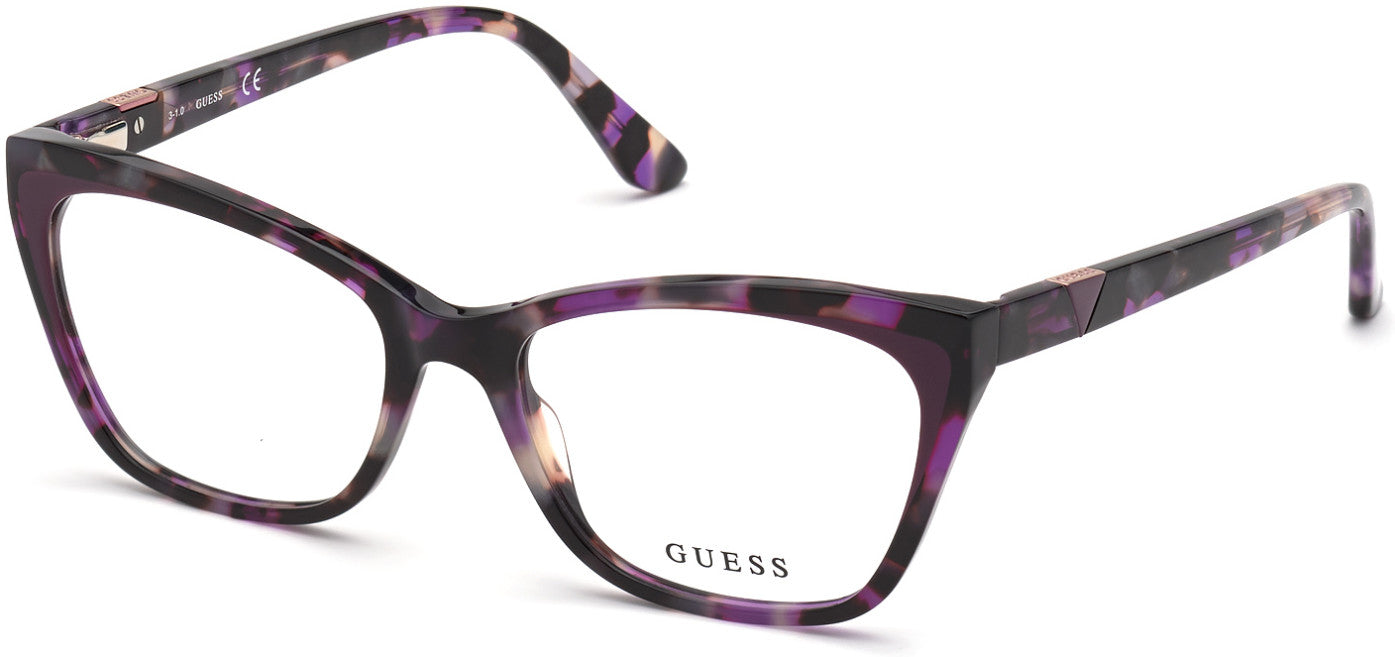 Guess GU2811 Square Eyeglasses 083-083 - Violet