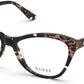 Guess GU2818 Cat Eyeglasses 050-050 - Dark Brown