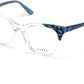 Guess GU2819 Round Eyeglasses 026-026 - Crystal