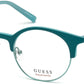 Guess GU3025 Browline Eyeglasses 088-088 - Matte Turquoise