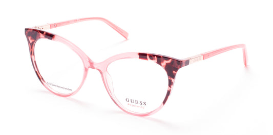 Guess GU3031 Cat Eyeglasses 077-077 - Fuxia