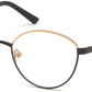 Guess GU3043 Oval Eyeglasses 028-028 - Shiny Rose Gold