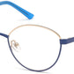 Guess GU3043 Oval Eyeglasses 090-090 - Shiny Blue