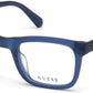 Guess GU50002 Square Eyeglasses 091-091 - Matte Blue