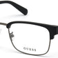 Guess GU50007-D Browline Eyeglasses 002-002 - Matte Black