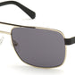 Guess GU6968 Navigator Sunglasses 32A-32A - Gold / Smoke