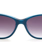 Guess GU7426 Geometric Sunglasses 90B-90B - Shiny Blue / Gradient Smoke
