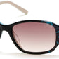 Guess GU7436 Sunglasses 89F-89F - Turquoise/other / Gradient Brown