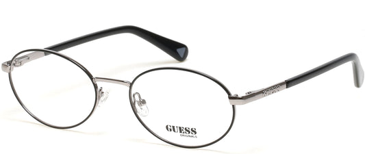 Guess GU8239 Oval Eyeglasses 005-005 - Black